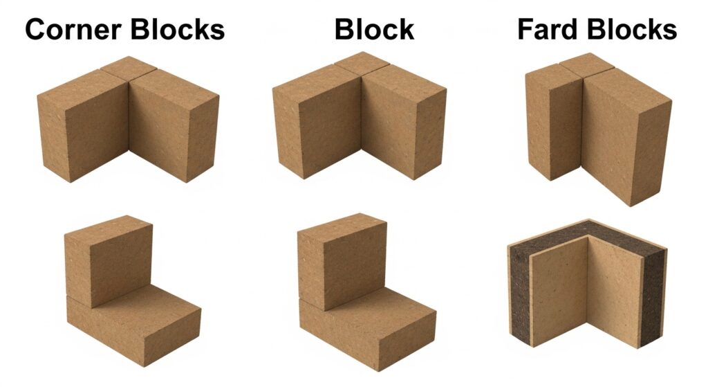 Types of Concrete blocks types and sizes Used in Construction