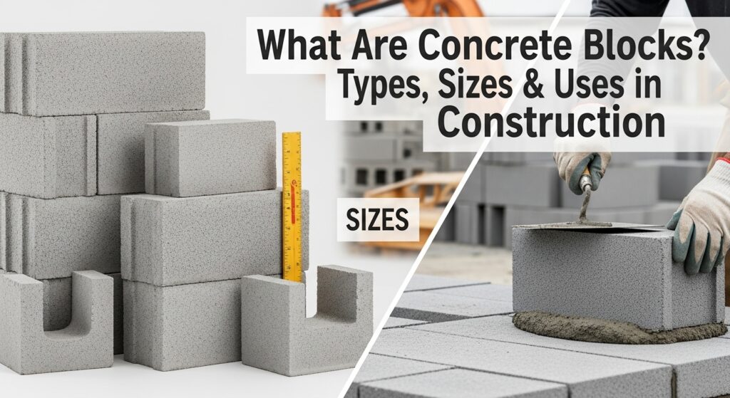 What Are Concrete Blocks? Types, Sizes & Uses in Construction