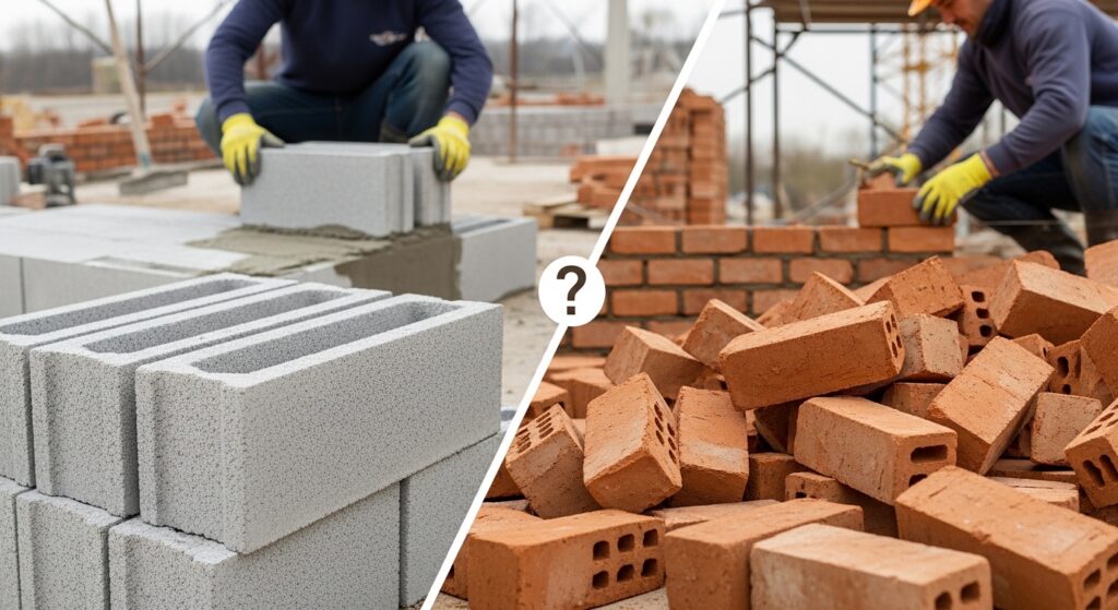Concrete Blocks vs Bricks: Which Is Better for Your Building?