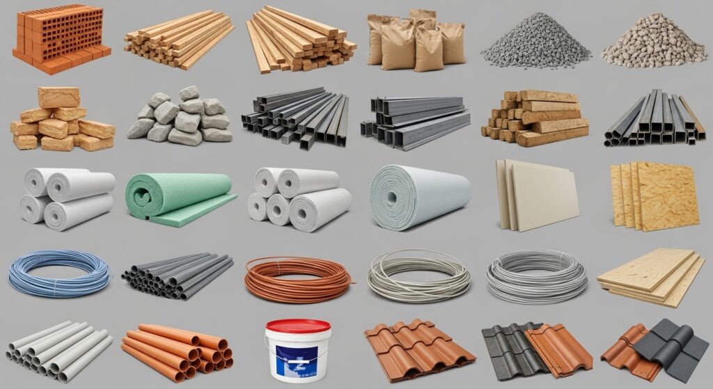 Types of Construction Materials Used in Projects