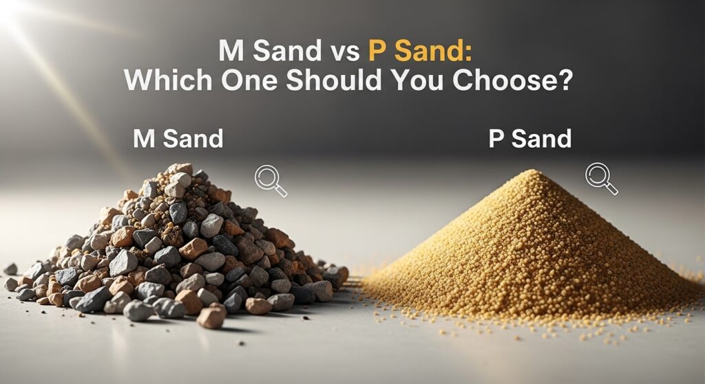Which One Should You Choose in M sand vs P sand?