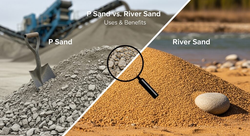 P Sand: Uses, Benefits & Difference from River Sand