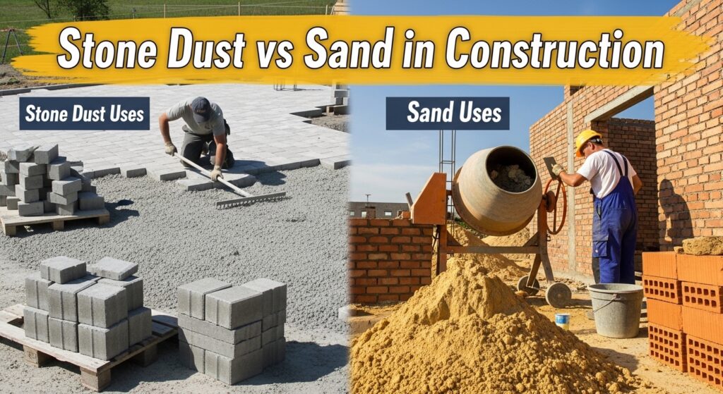 Differences Between Stone Dust vs Sand