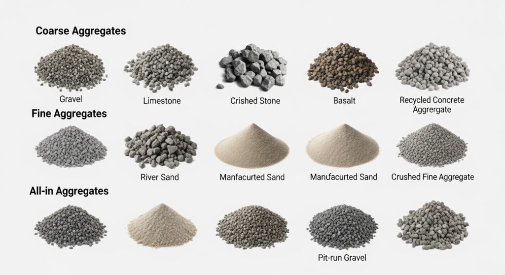 Types of Aggregates Used in Construction