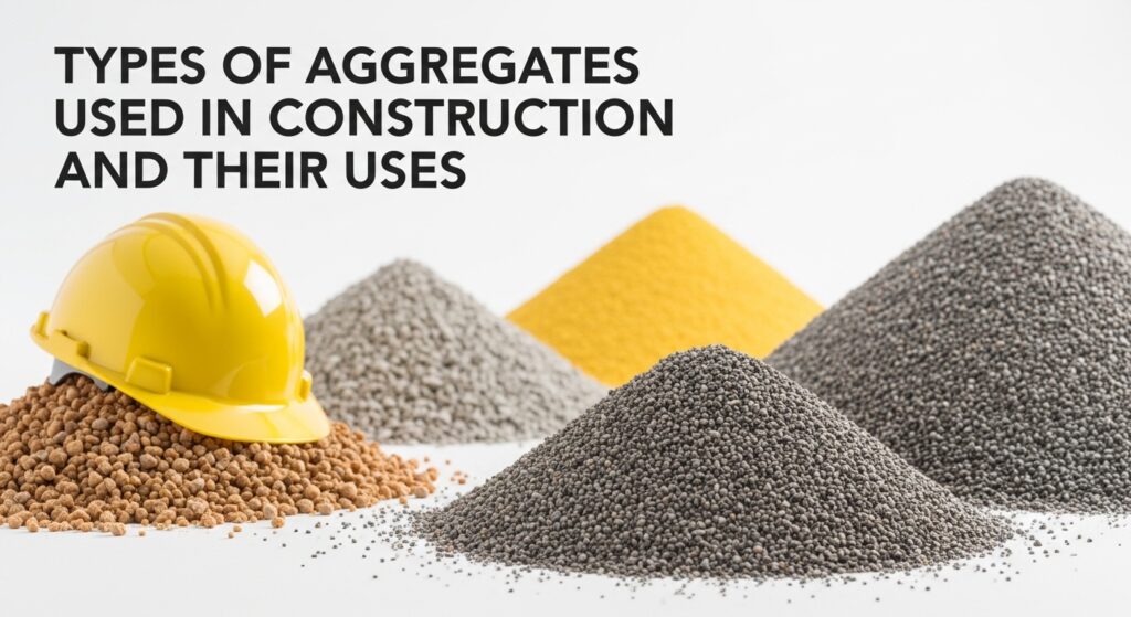 Types of Aggregates Used in Construction and Their Uses